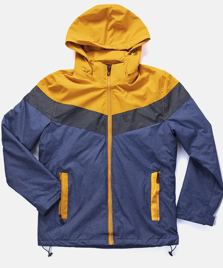 Granatowa męska kurtka przejściowa Dupont