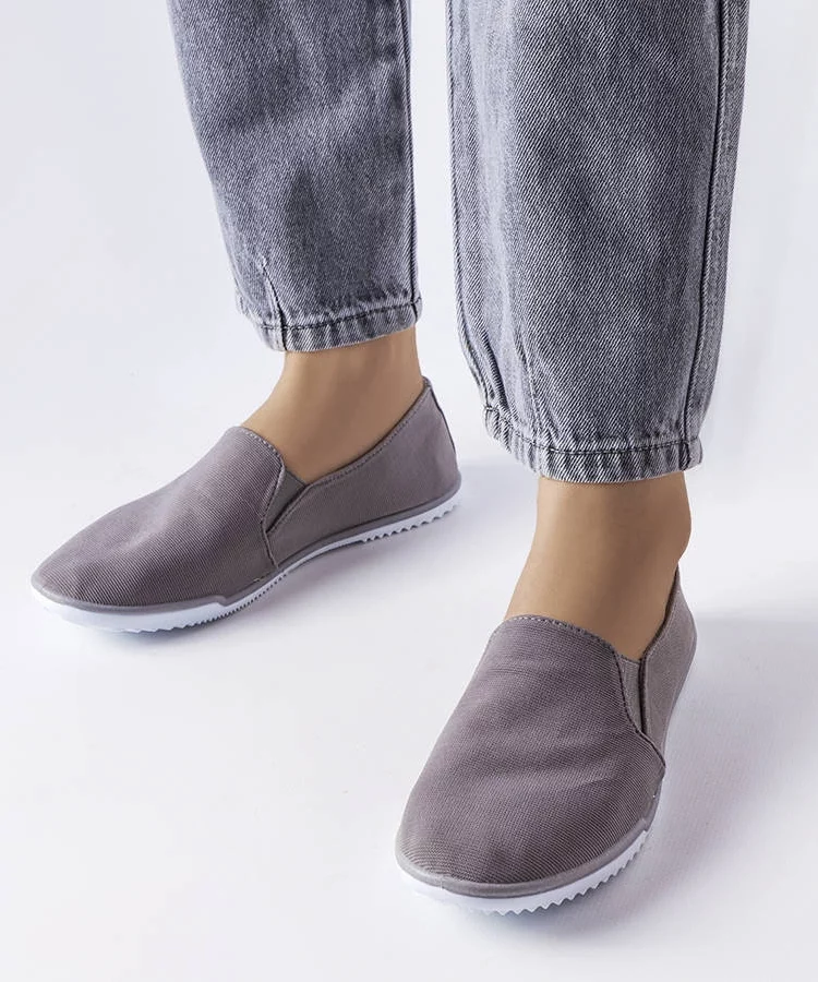 Szare elastyczne tenisówki Gaulin