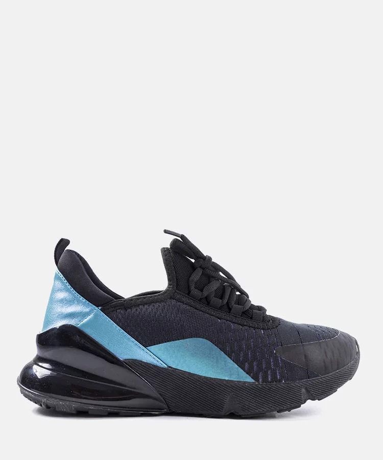 Czarne sneakersy sportowe Pellius