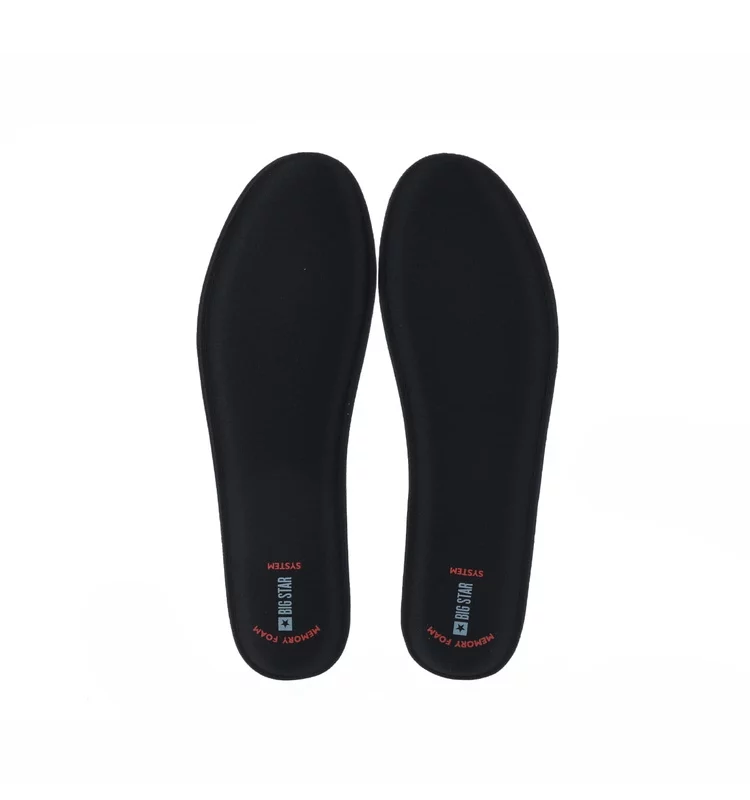 Czarne wkładki do obuwia Big Star Memory Foam