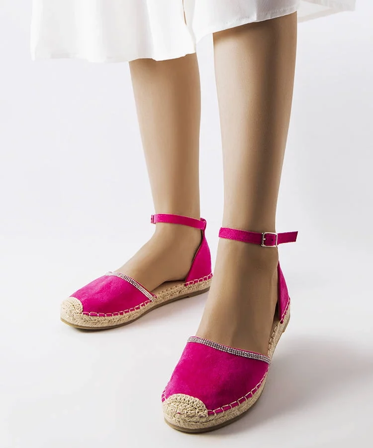 Różowe espadryle Licia