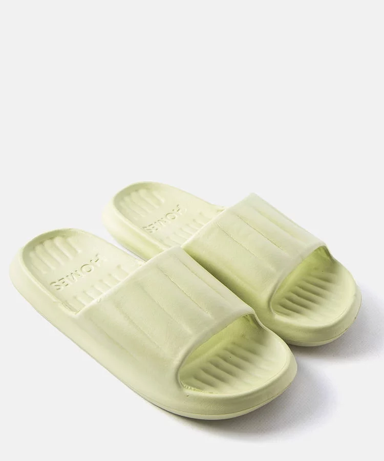 Zielone basenowe klapki Tabor