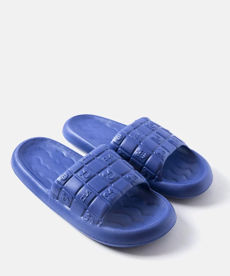 Granatowe męskie klapki Butler