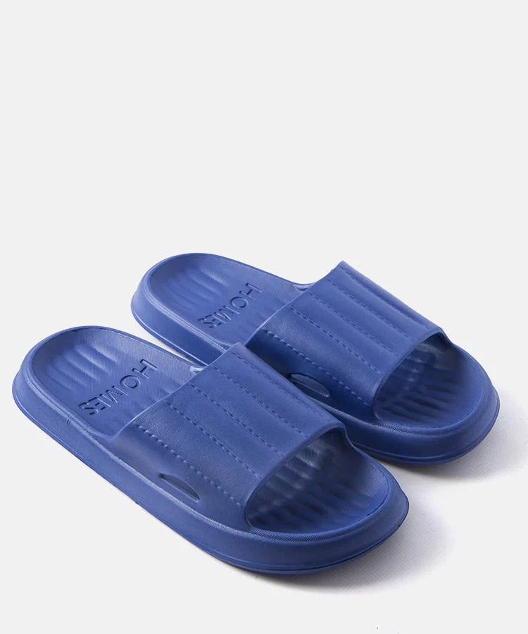 Granatowe męskie klapki Washington