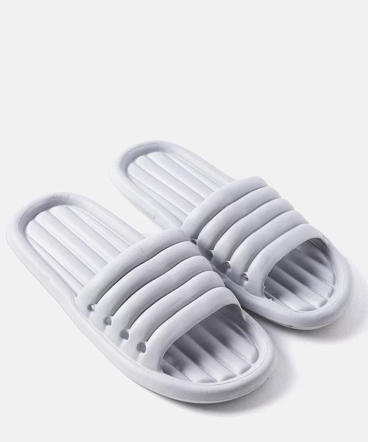 Szare męskie klapki Fugère