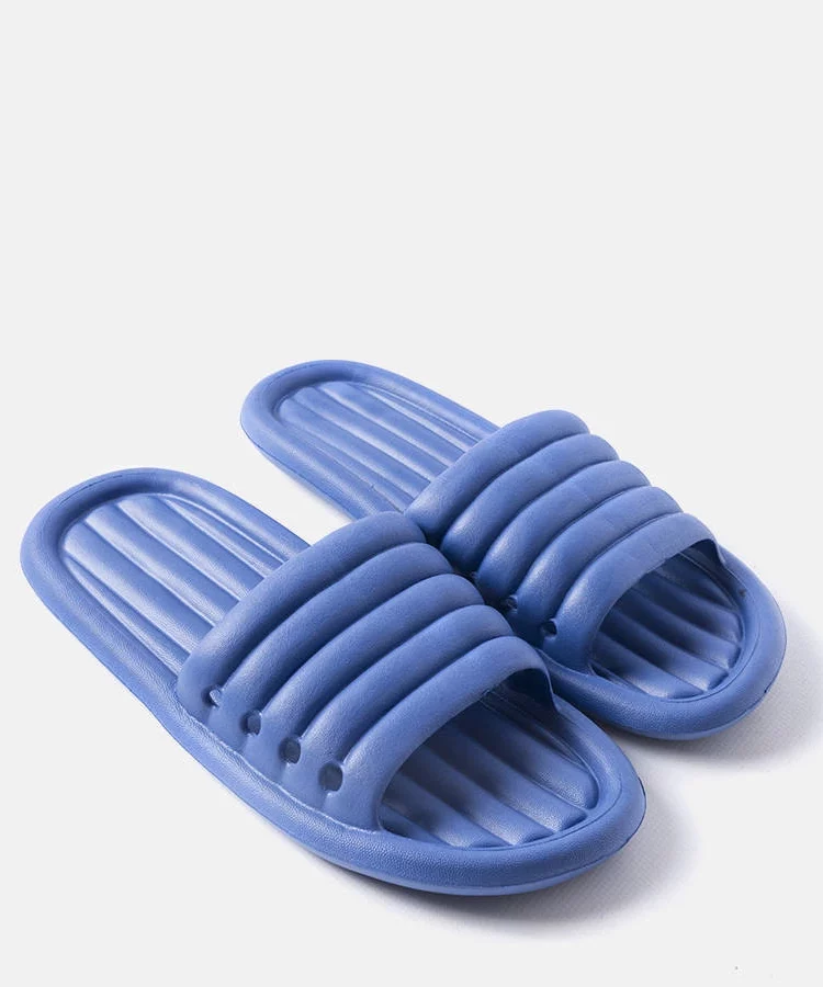 Niebieskie męskie klapki Fugère