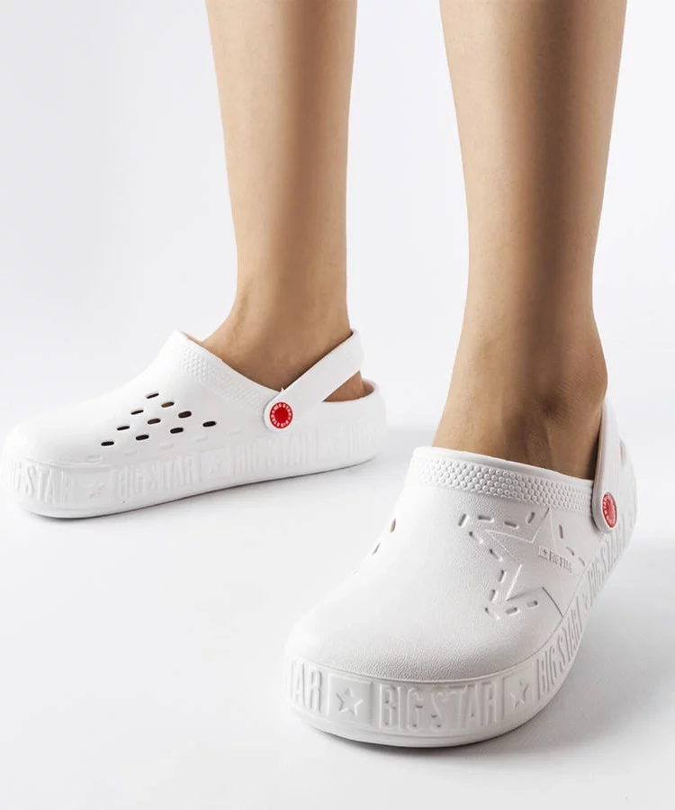 Białe klapki Big Star II275003