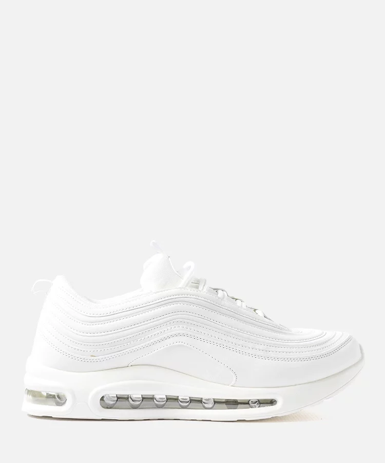 Białe klasyczne sneakersy męskie Conti