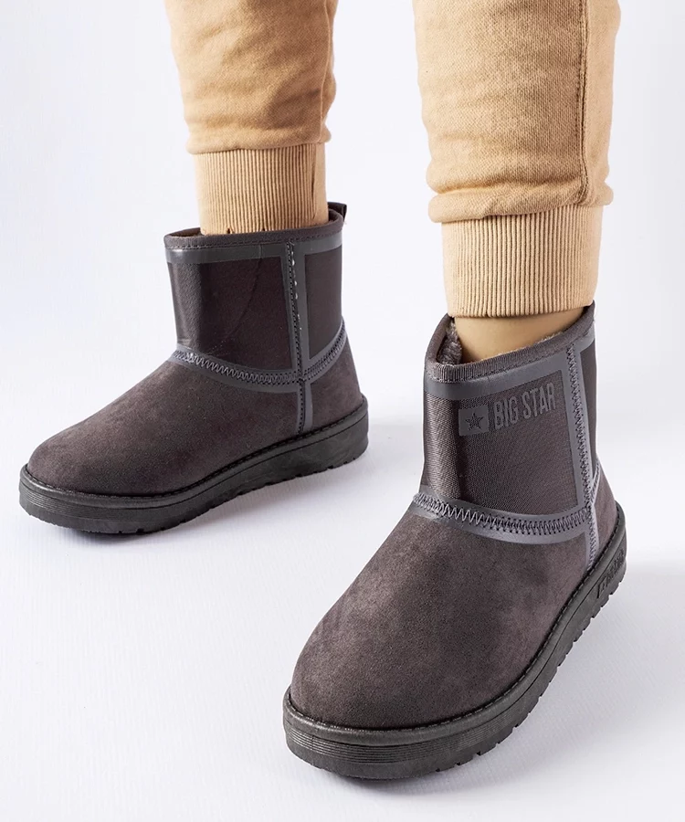 Szare śniegowce Big Star KK274615