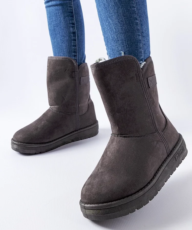 Szare śniegowce Big Star KK274619