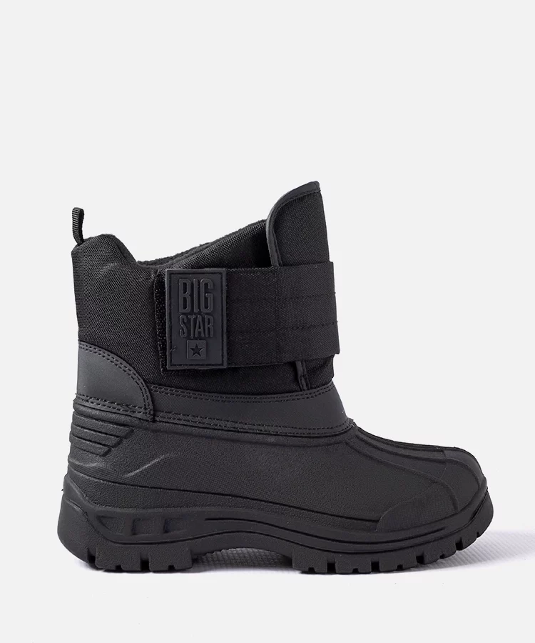 Czarne śniegowce dziecięce Big Star MM374122