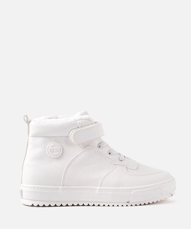 Białe ocieplane botki Big Star GG274041