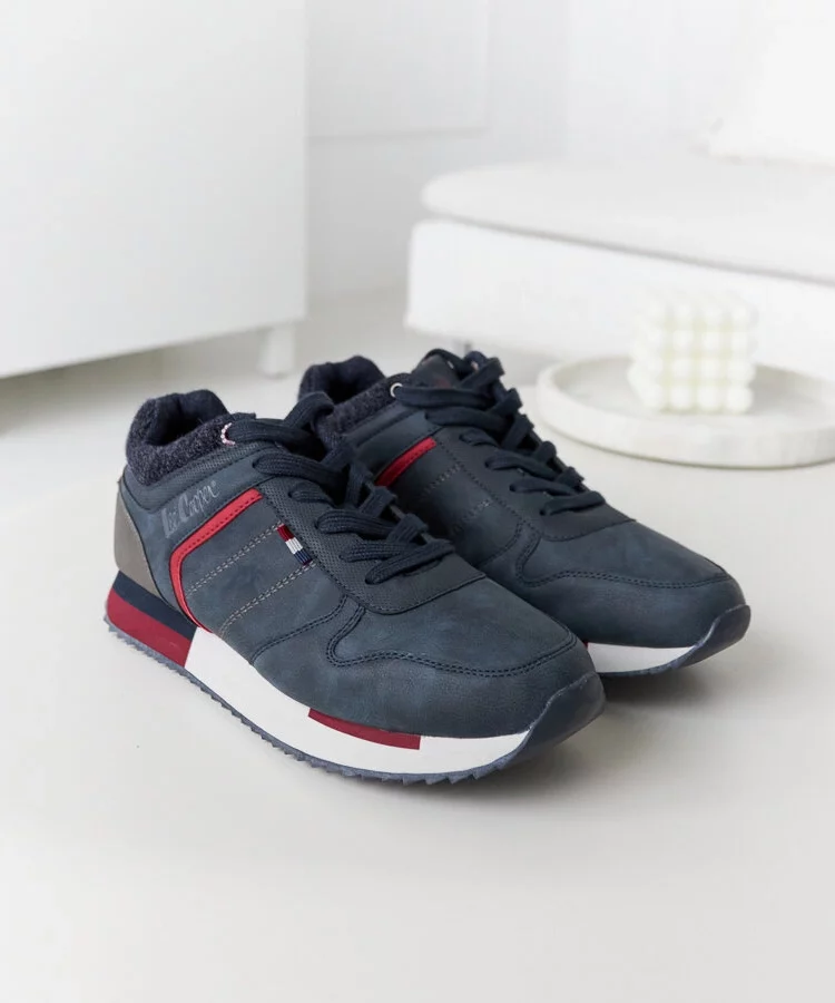 Granatowe sneakersy Lee Cooper LCJ-21-29-0642M