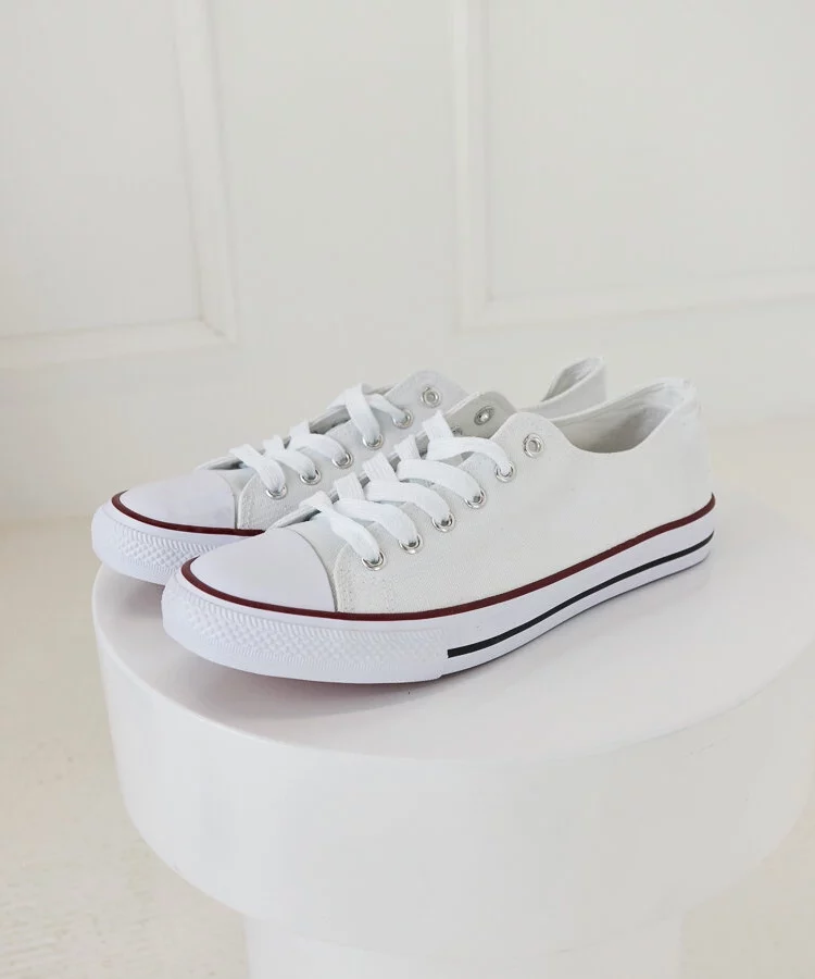 Białe męskie trampki Roope