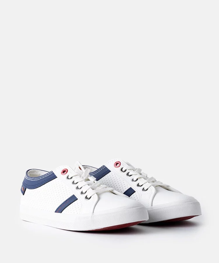 Białe męskie trampki CROSS JEANS