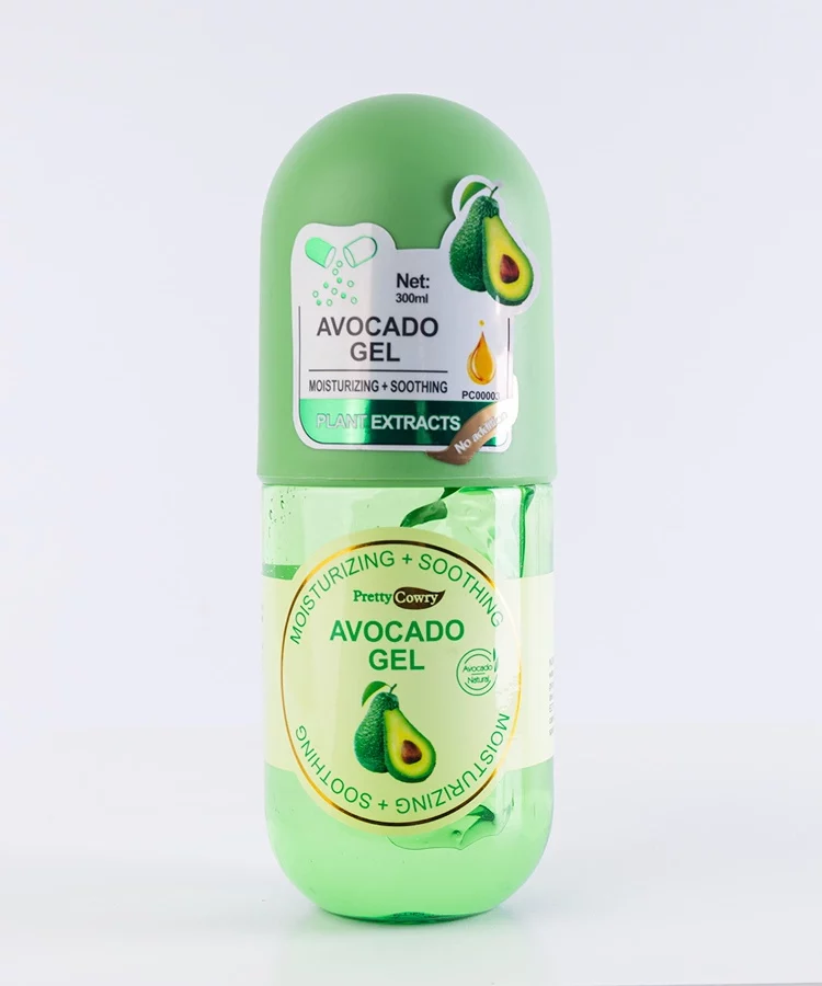 Nawilżający żel do twarzy z extractem avocado Pretty Cowry