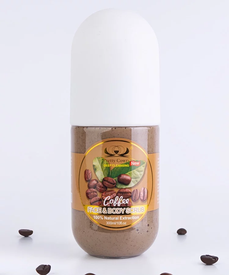 Kawowy peeling do twarzy i ciała Pretty Cowry 300 ml