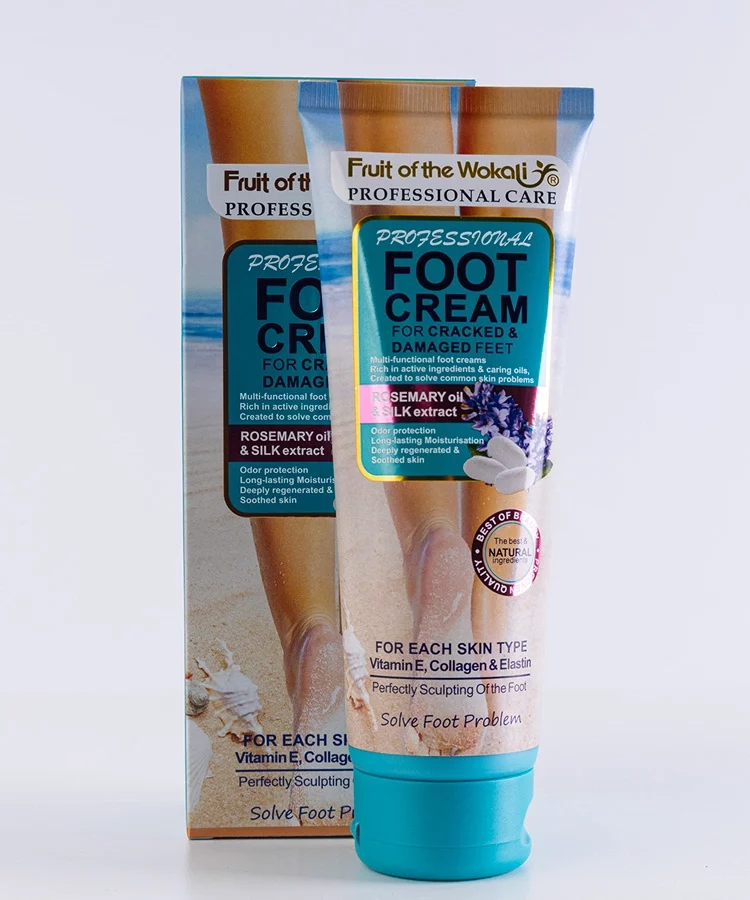 Krem do stóp Fruit of the Wokali Rosemary oil & silk extract