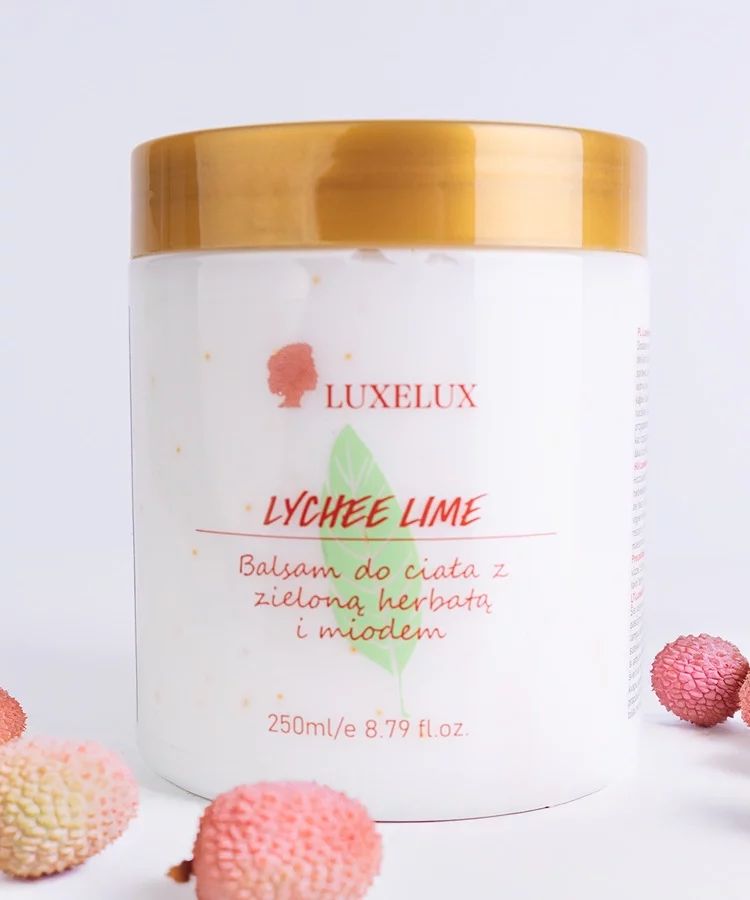 Balsam do ciała LUXELUX LYCHEE LIME 250 ml