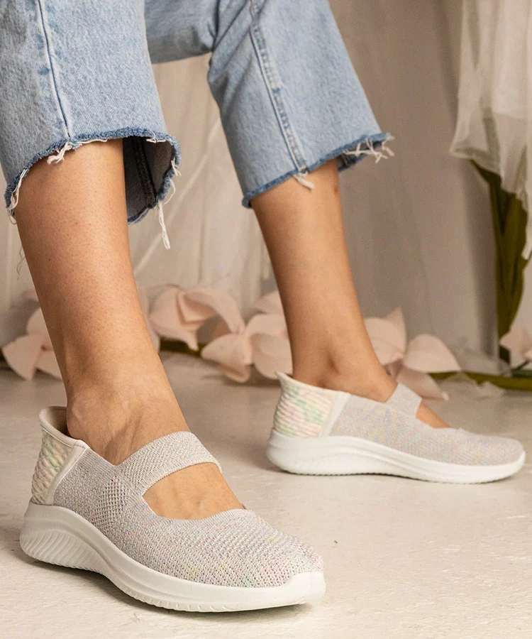 Kolorowe tenisówki damskie na tłoczonej podeszwie Muratti