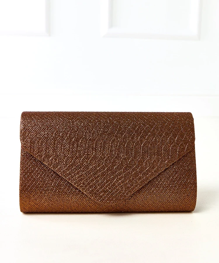 Brązowa torebka kopertowa Tacoma