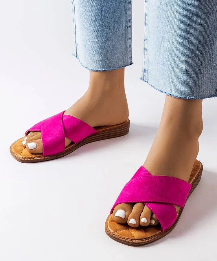 Różowe klapki Tiana