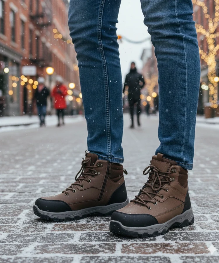 Brązowe trapery męskie Ryan