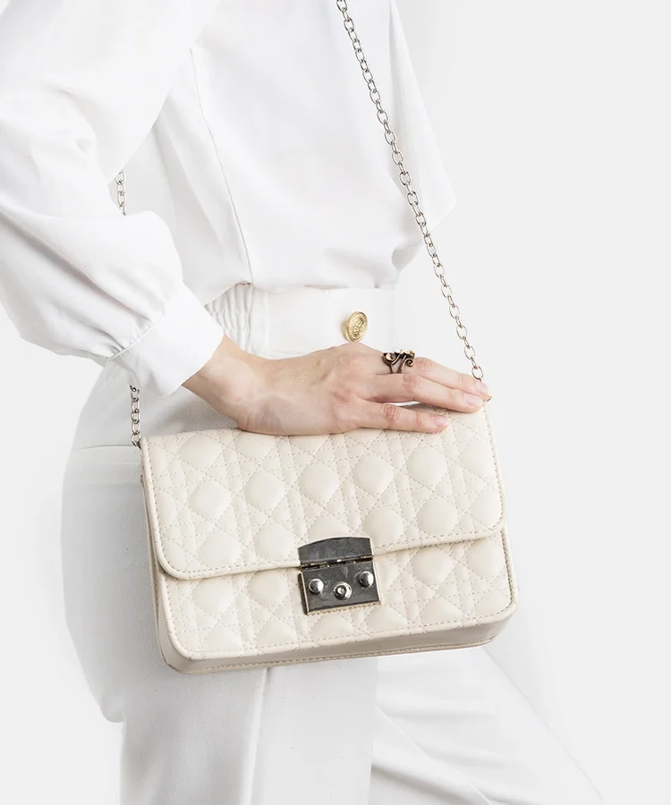 Beżowa listonoszka damska Rumisa