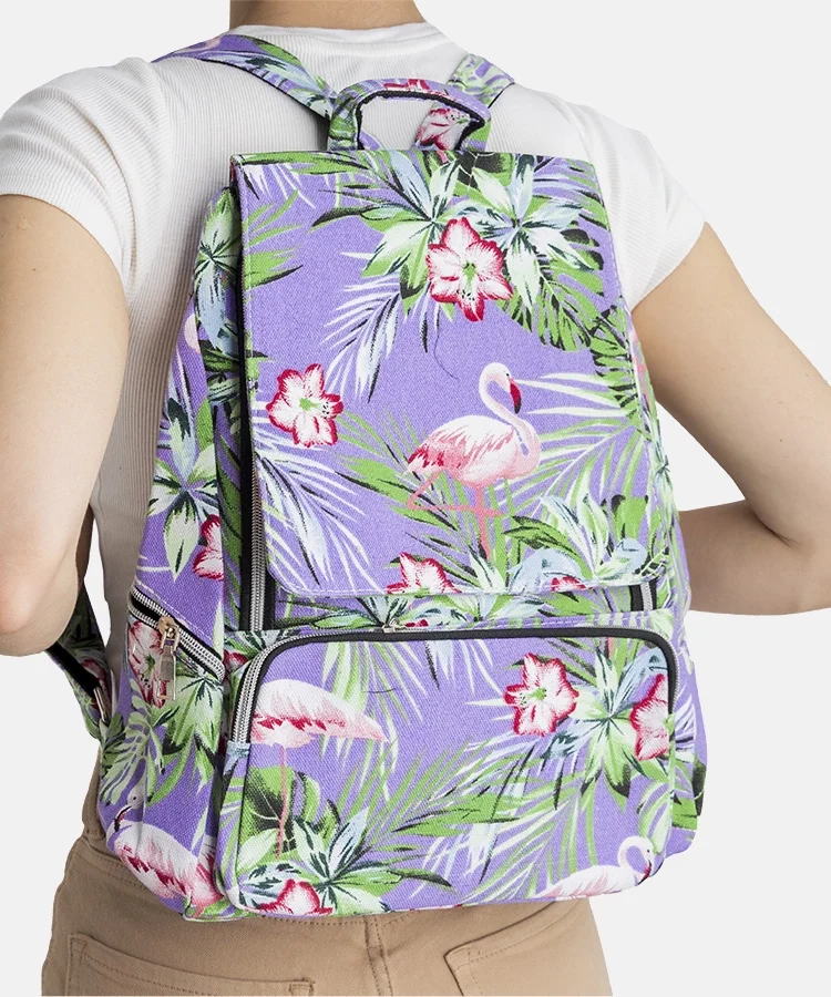 Fioletowy plecak damski Malka