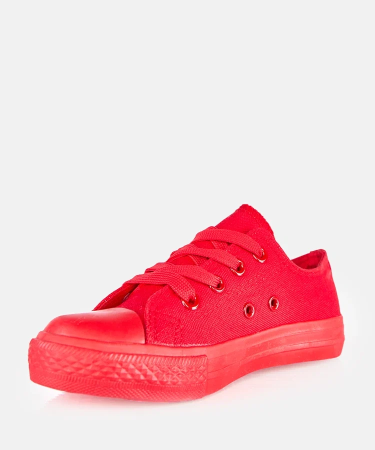 Czerwone dziecięce trampki Jessa