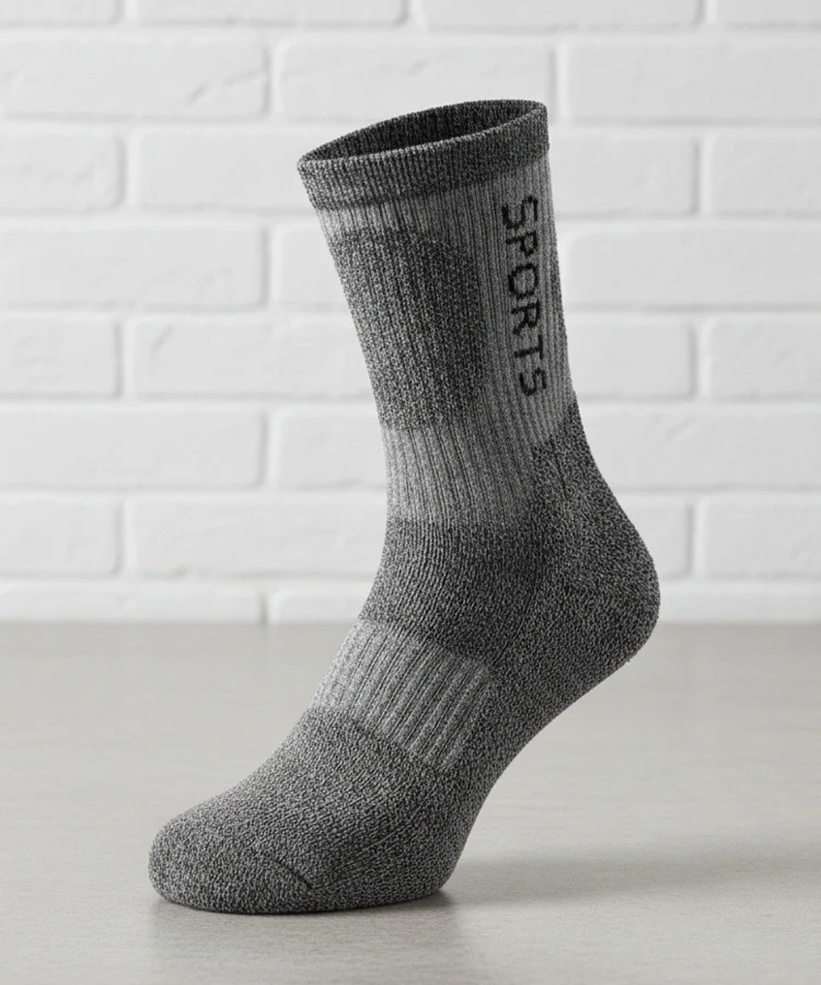 Szare męskie ciepłe skarpetki Nerput