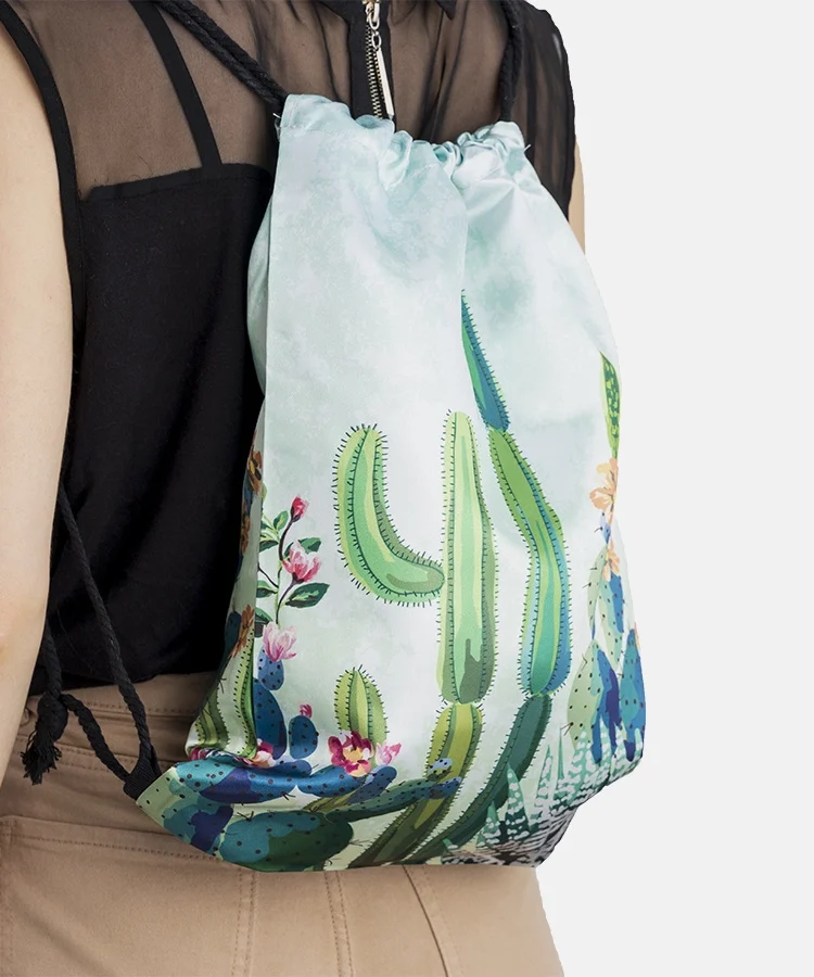 Zielony plecak Cactus