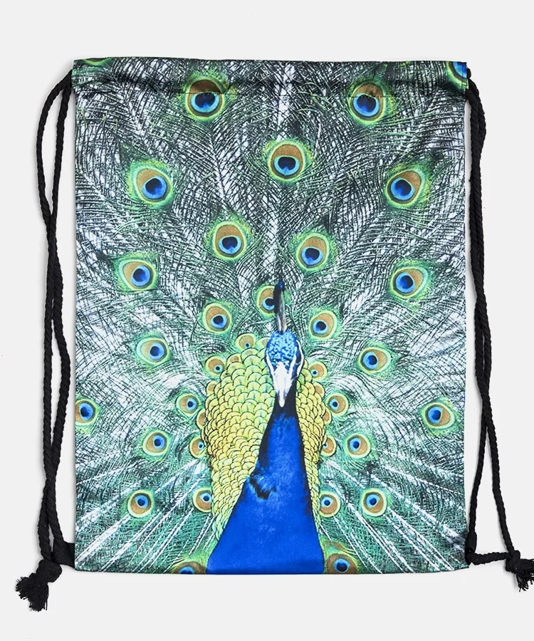 Zielony plecak Peacock