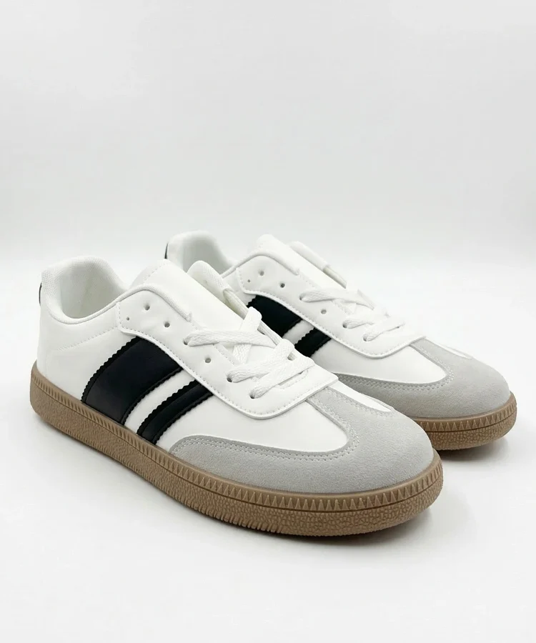 Białe Sportowe Męskie Sneakersy Juno